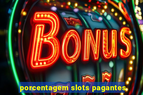 porcentagem slots pagantes